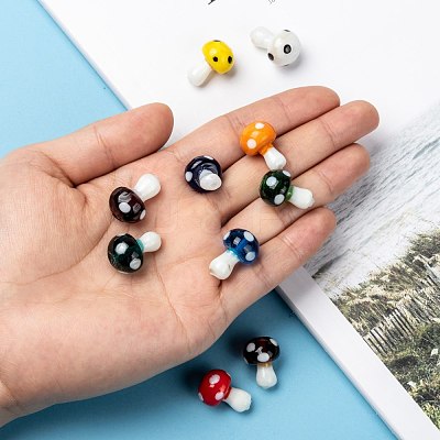 Handmade Lampwork Beads LAMP-R107-M03-1