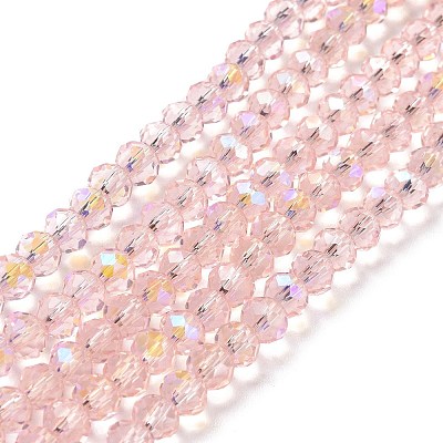 Electroplate Glass Beads Strands EGLA-A034-T10mm-L18-1