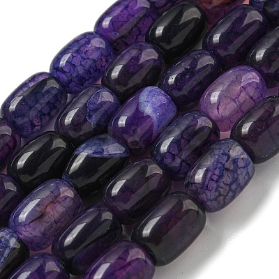 Natural Dragon Veins Agate Beads Strands G-A223-D11-01B-1