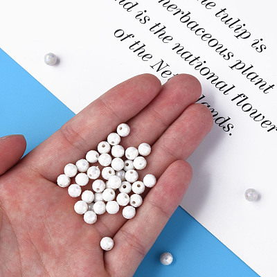 Opaque Acrylic Beads MACR-S371-135-I-1