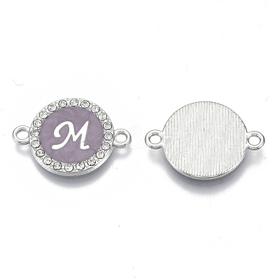 Alloy Enamel Links Connectors ENAM-TAC0003-01S-01M-1
