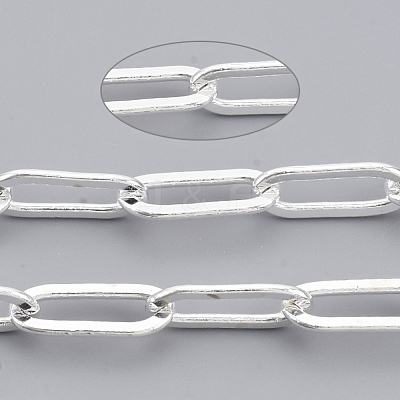 Brass Paperclip Chains X-CHC-S008-001B-S-1