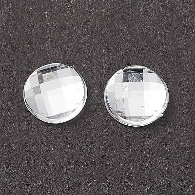 Acrylic Rhinestone Cabochons GACR-R002-8mm-08-1