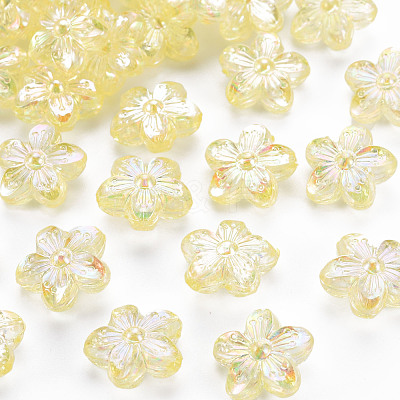Transparent Acrylic Beads TACR-S154-45C-915-1