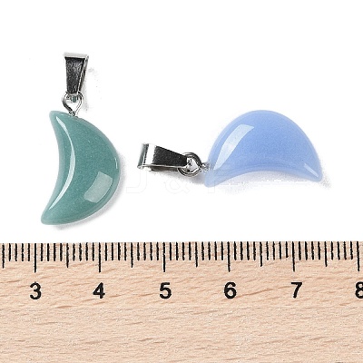 Synthetic Noctilucent Stone/Luminous Stone Pendants G-Z054-02A-1