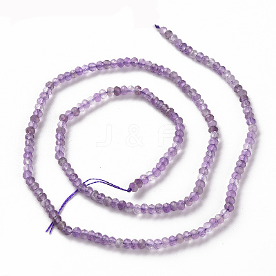 Natural Amethyst Beads Strands X-G-S362-102-1