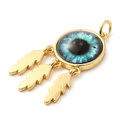 Real 18K Gold Plated Brass Pendants KK-A198-02G-03-1