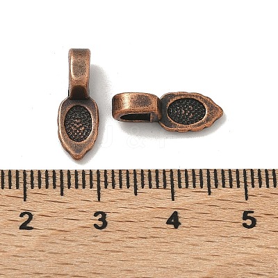 Tibetan Style Pendant Bails LS-RAB3357Y-1