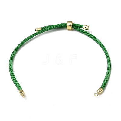 3MM Adjustable Round Nylon Braided Cord Bracelet Making FB-CBAA152-04G-29-1