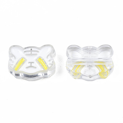 Transparent Acrylic Beads ACRC-T002-01A-1
