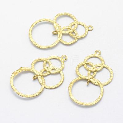 Brass Links connectors KK-F721-102C-RS-1