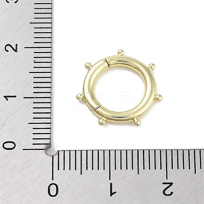 Brass Spring Gate Rings X-KK-M293-51G-1