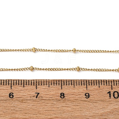 2MM 304 Stainless Steel Satellite Chain Necklaces NJEW-T016-24G-1