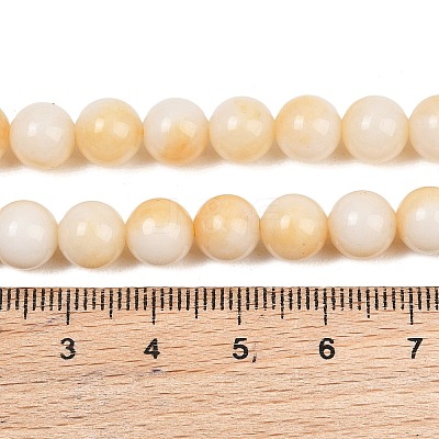 Dyed Natural White Jade Beads Strands GG-CBAD029-A01-8mm-1