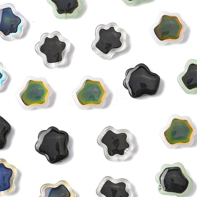 20Pcs 5 Colors Glass Beads GLAA-FS0002-53-1