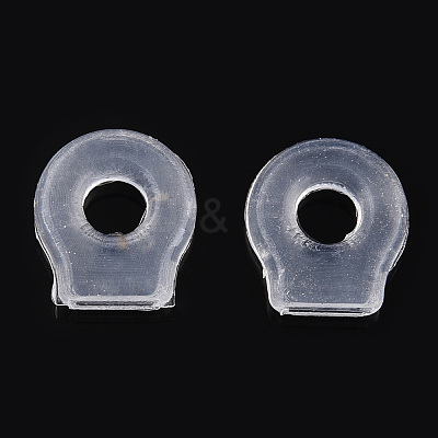 Comfort Silicone Clip on Earring Pads SIL-T003-04-1