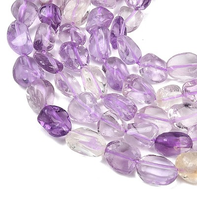 Natural Ametrine Beads Strands G-C273-A01-02A-1