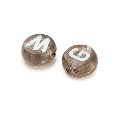 Opaque Acrylic Beads OACR-H046-02A-1