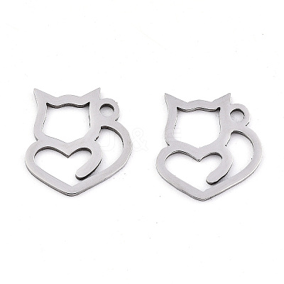 Non-Tarnish 201 Stainless Steel Charms LS-STAS-S081-061-1
