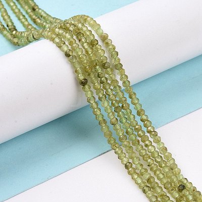 Natural Peridot Beads Strands G-E591-05-1