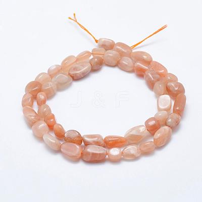 Natural Sunstone Beads Strands G-K203-11A-1