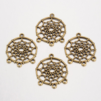 Tibetan Style Alloy Chandelier Components Links X-TIBE-A30127-AB-NR-1