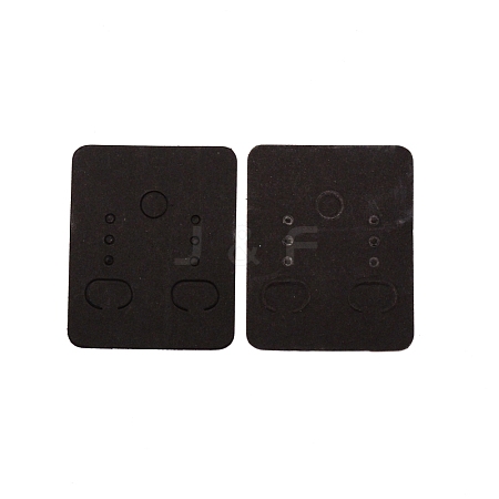 Paper Earring Display Cards CDIS-WH0021-027B-1