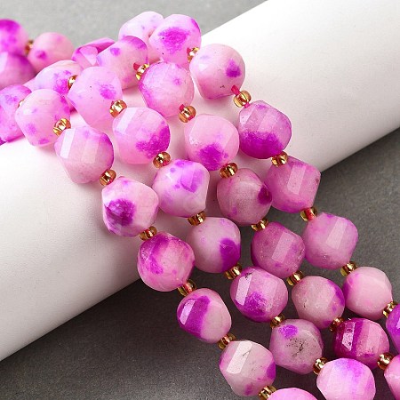 Natural Quartz Dyed Beads Strands G-U023-A02-09-1