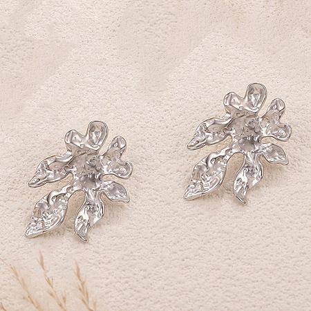 Valentine's Day 304 Stainless Steel Stud Earrings EJEW-D361-03P-02-1