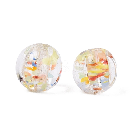 Inner Flower Handmade Lampwork Beads LAMP-N043-02A-01-1