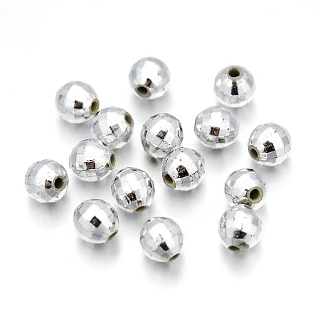 Faceted Acrylic Beads PL643-1S-1