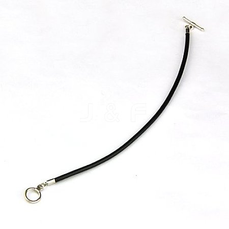 Cowhide Leather Cord Bracelet Making X-AJEW-JB00018-03-1