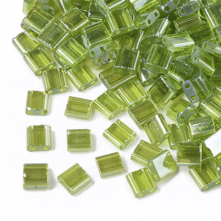 2-Hole Glass Seed Beads LS-SEED-S023-36C-03-1
