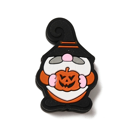 Halloween Series Silicone Beads SIL-S007-02B-1