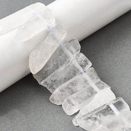 Natural Quartz Crystal Beads Strands G-S386-D01-1