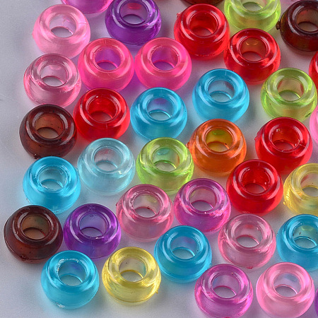 Transparent Acrylic Beads TACR-T004-01-1