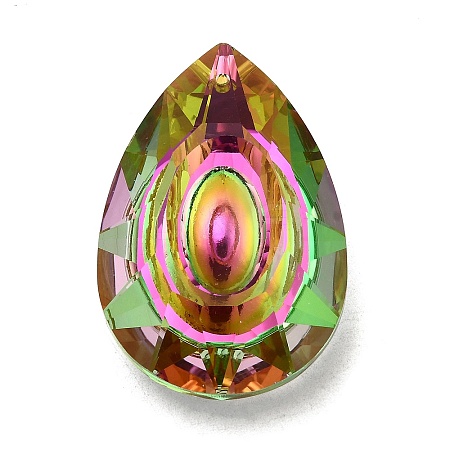 Electroplated Glass Pendants LS-GLAA-G122-07C-1