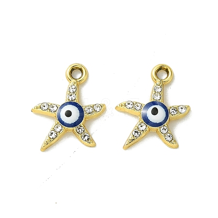 UV Plating Alloy Enamel Pendants FIND-B039-01G-02-1