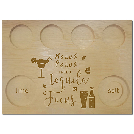Wooden Wine Serving Tray AJEW-WH0269-013-1