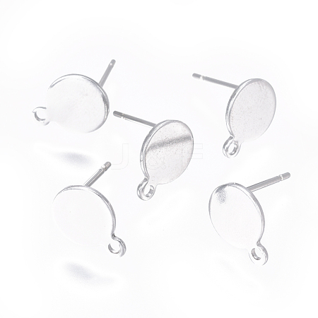 Non-Tarnish 304 Stainless Steel Ear Stud Components STAS-I120-17A-P-1