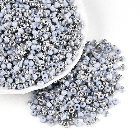 6/0 Half Plated Glass Beads SEED-N008-04E-1