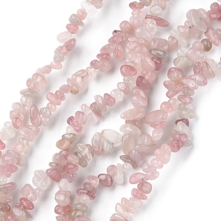 Natural Rose Quartz Beads Strands G-G0003-B05-1