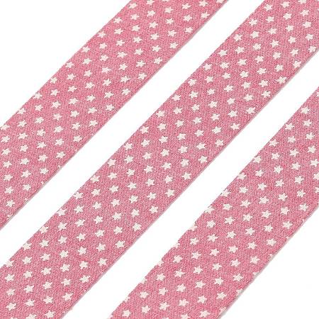 5M Cotton Linen Strar Printed Ribon LS-OCOR-K008-01B-04-1