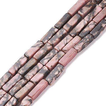 Natural Rhodonite Beads Strands G-G837-25-1