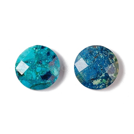 Natural Chrysocolla Cabochons G-A205-03A-1