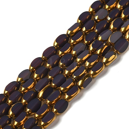 Electroplate Glass Beads Strands EGLA-P061-02A-05-1