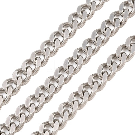 Brass Cuban Link Chains KK-CBAC547-19P-1