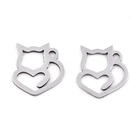 Non-Tarnish 201 Stainless Steel Charms LS-STAS-S081-061-1