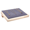 Wood Jewelry Displays Stands ODIS-WH0006-43-6