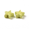 Spray Painted Alloy Beads PALLOY-K001-02A-3